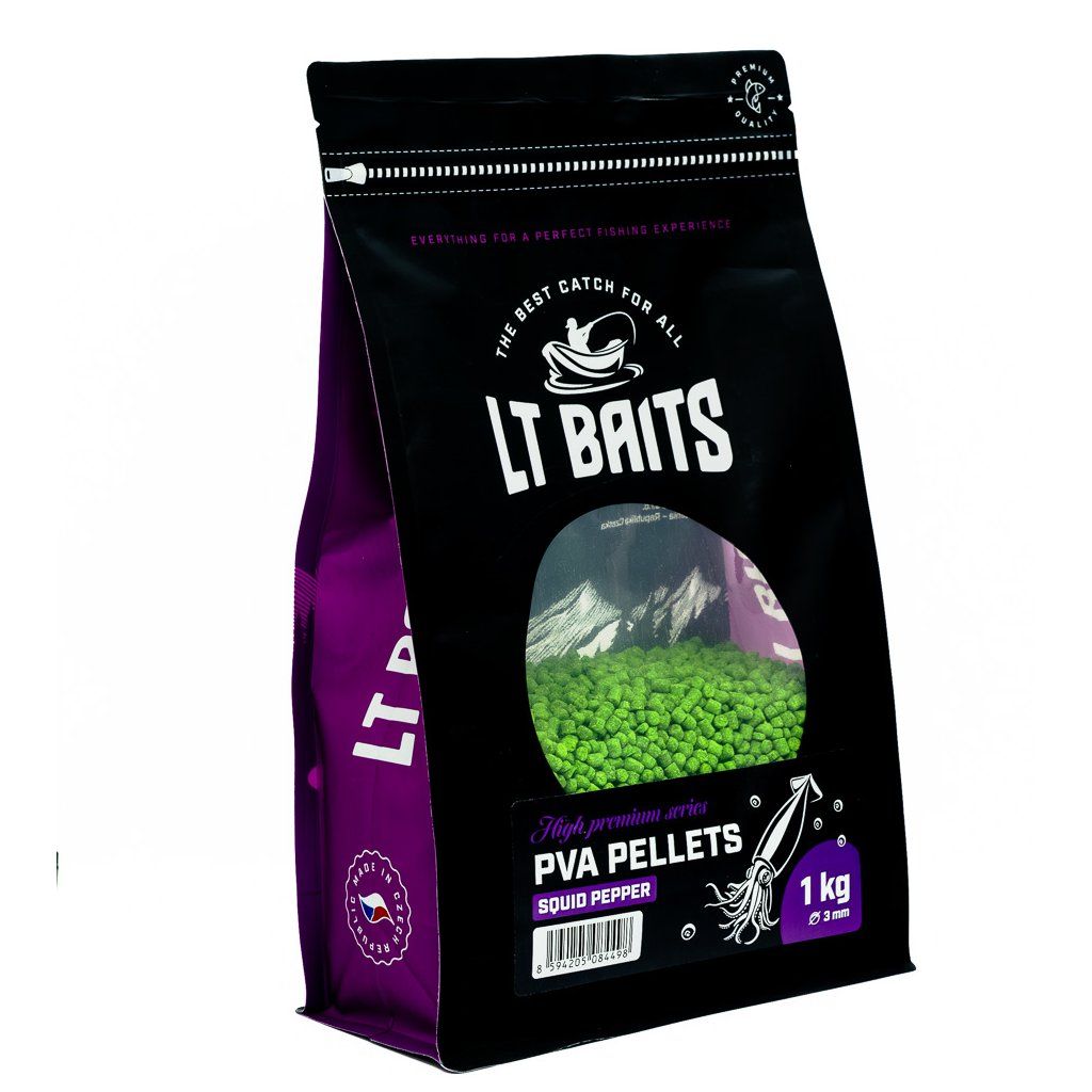 SQUID PEPPER PVA PELLET 3MM 1KG