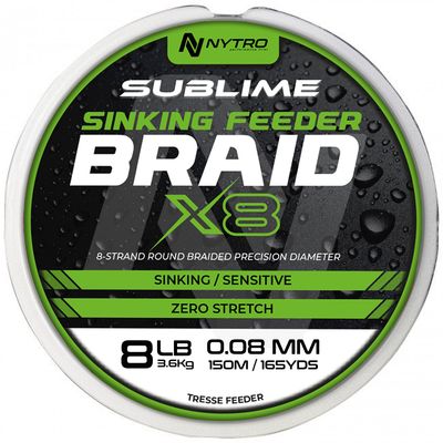 SUBLIME X8 SINKING FEEDER BRAID