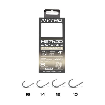 NTO-B3 BARBLESS METHOD BAIT SPIKE READY TIED RIGS