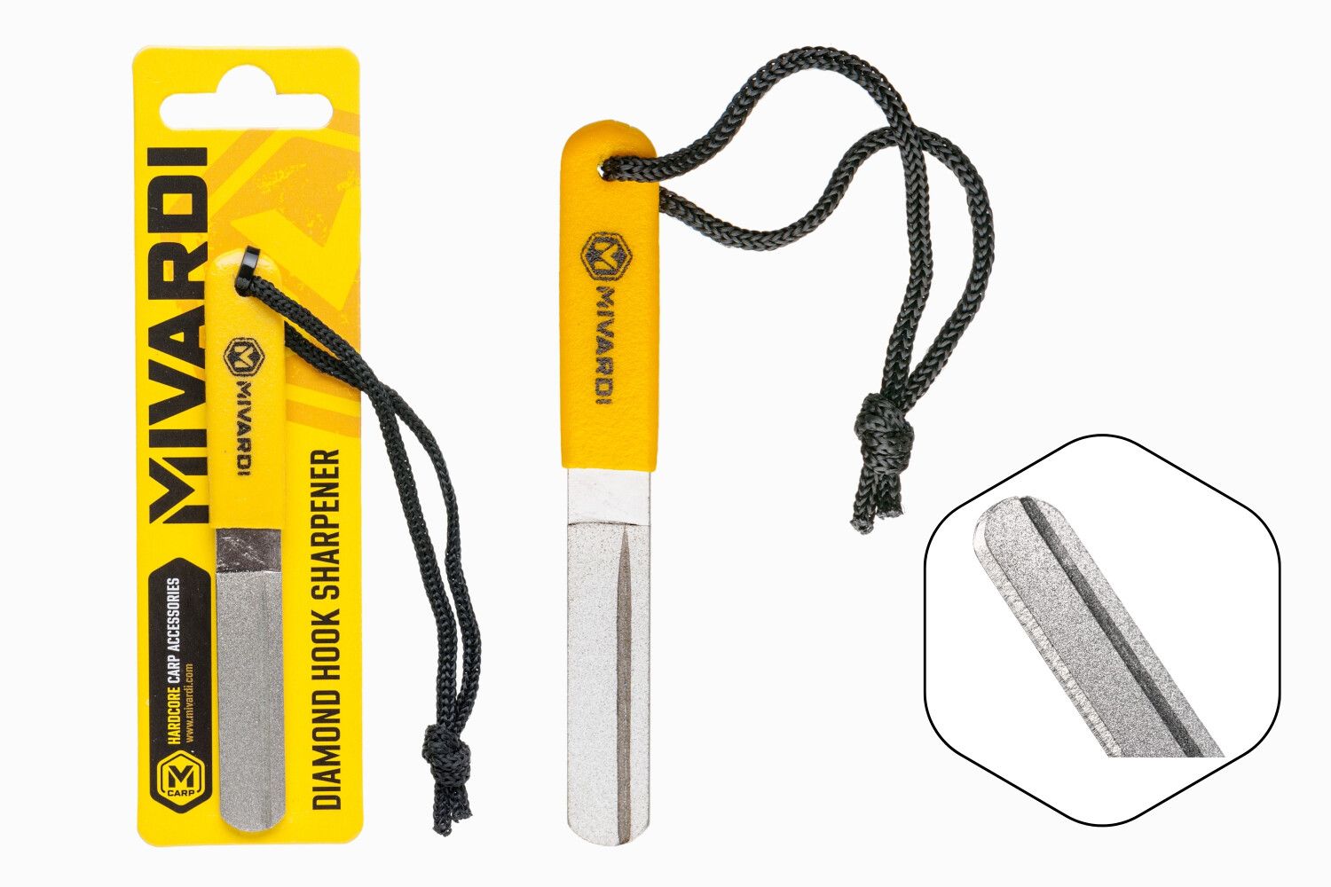Diamond hook sharpener