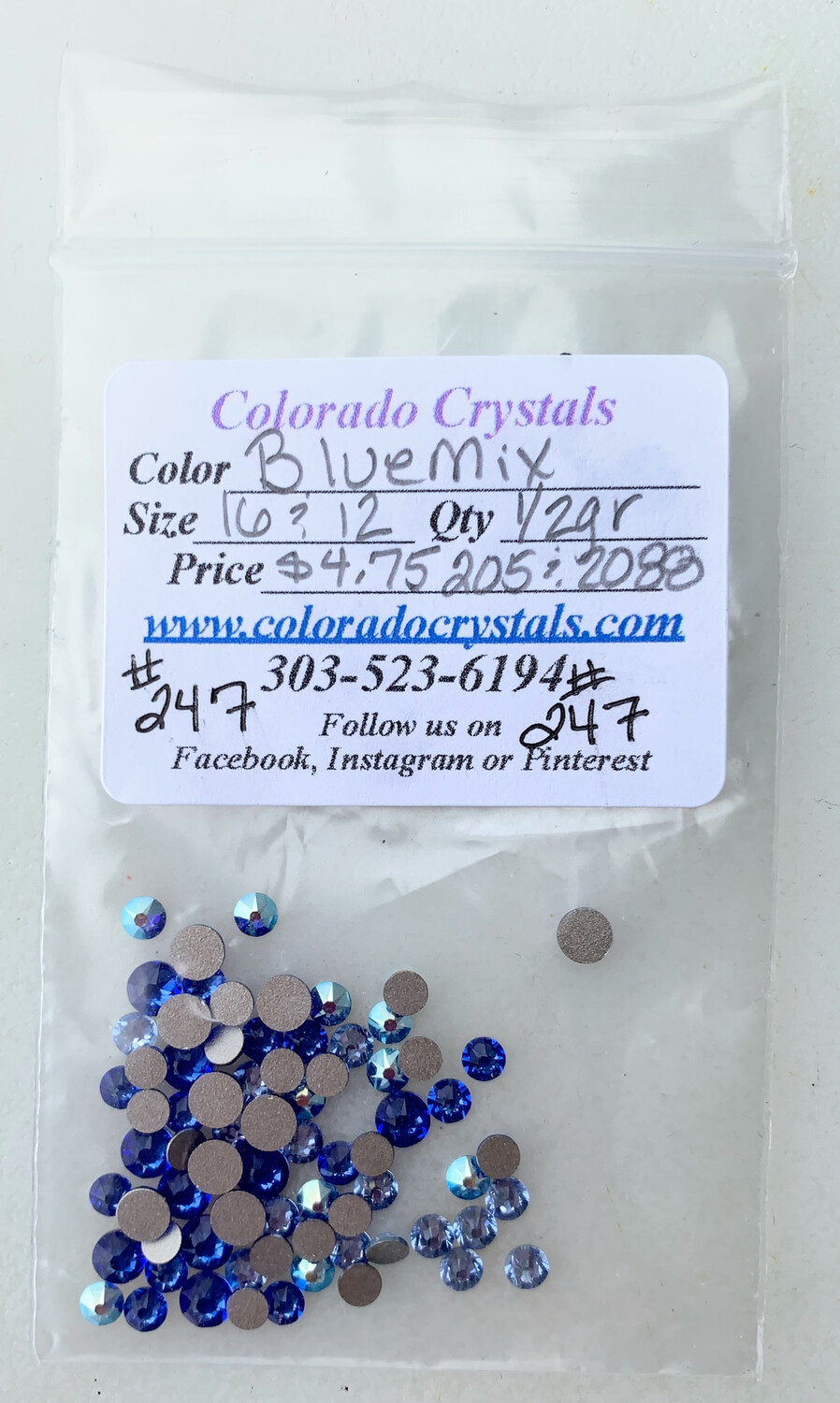 Swarovski Blue Mix discount bling Swarovski Blue Mix discount bling