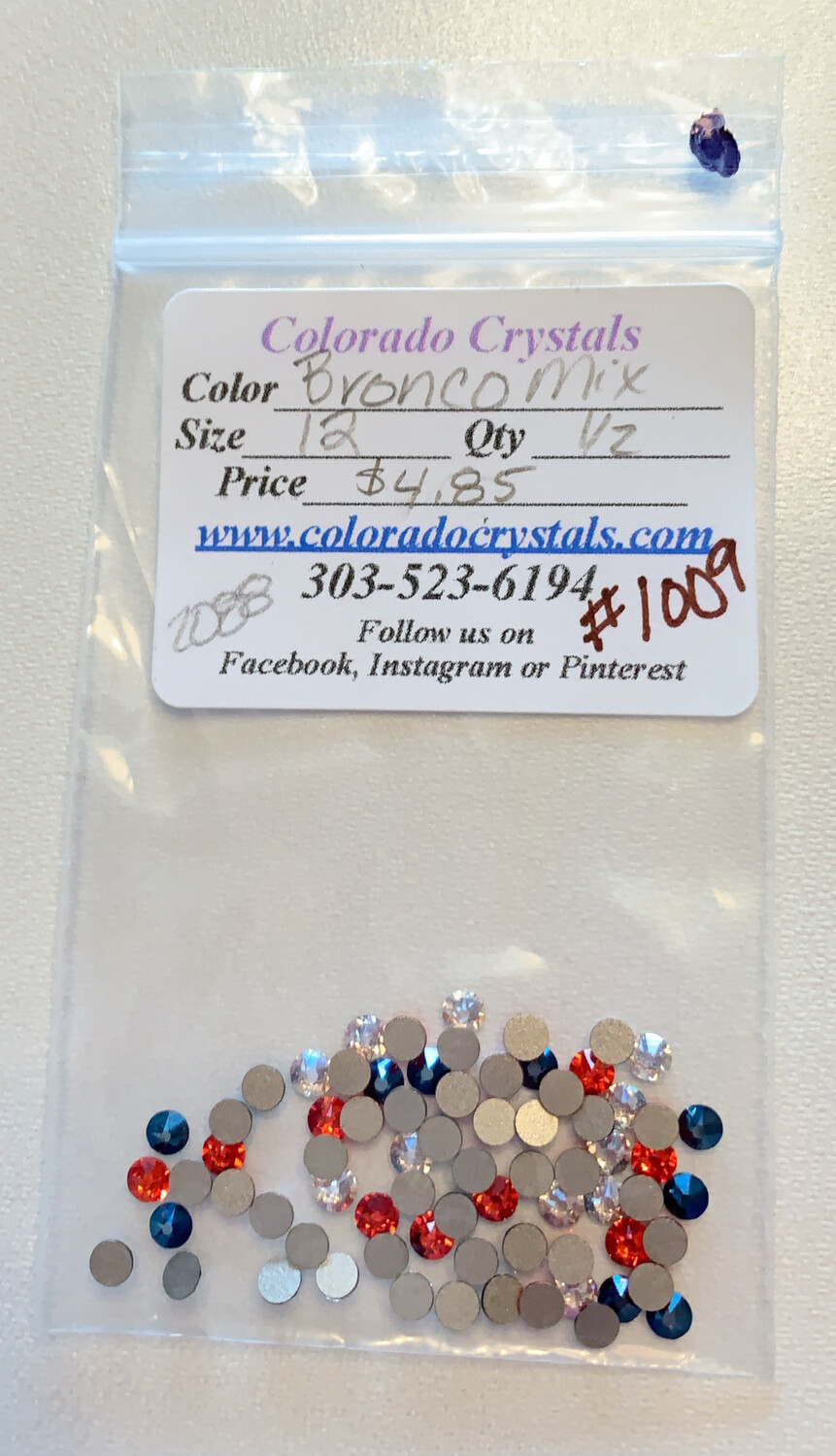 Broncos Colors assortment discount Bling Broncos Colors assortment discount Bling