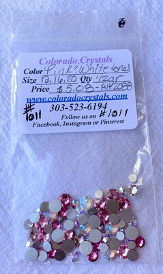 Pink & White Tones Variety Pack Of Crystals Pink & White Tones Variety Pack Of Crystals