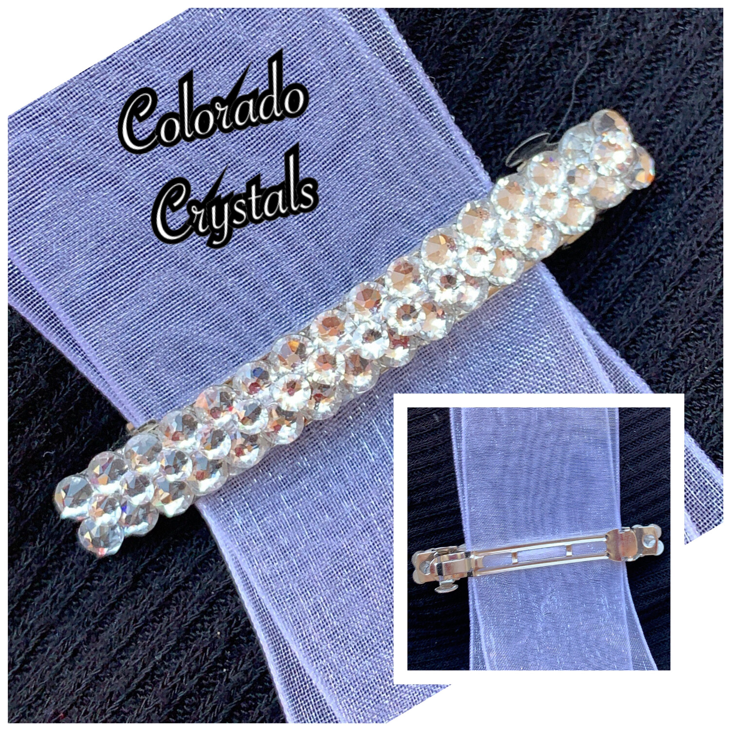 Crystal Hair Barrette Crystal Hair Barrette