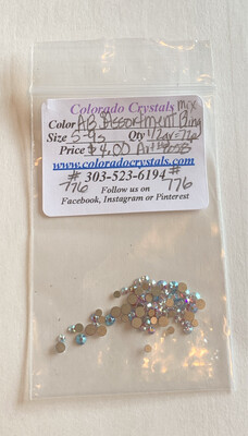 AB Assortment Bling Mix - 2058 Swarovski AB Assortment Bling Mix - 2058 Swarovski