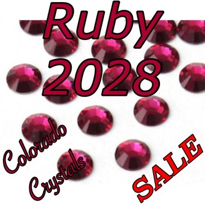 Ruby Clearance Swarovski Flatback Rhinestones 20ss Ruby Clearance Swarovski Flatback Rhinestones 20ss