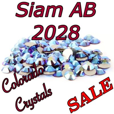 Siam AB Clearance Swarovski Flatback Rhinestones 5ss Siam AB Clearance Swarovski Flatback Rhinestones 5ss