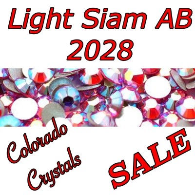 Light Siam AB Clearance Rhinestones Swarovski 5ss Light Siam AB Clearance Rhinestones Swarovski 5ss