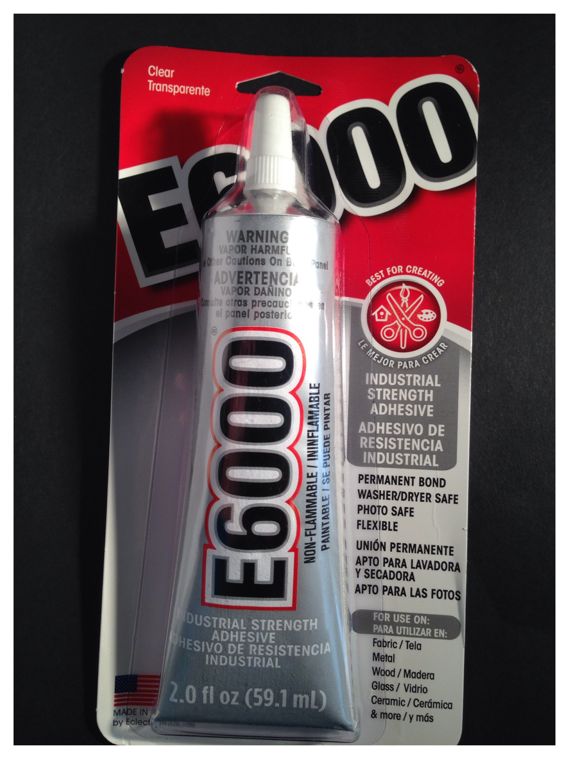 E6000 Glue - 2.0 fl oz E6000 Glue - 2.0 fl oz