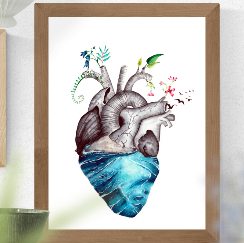 Corazón mar