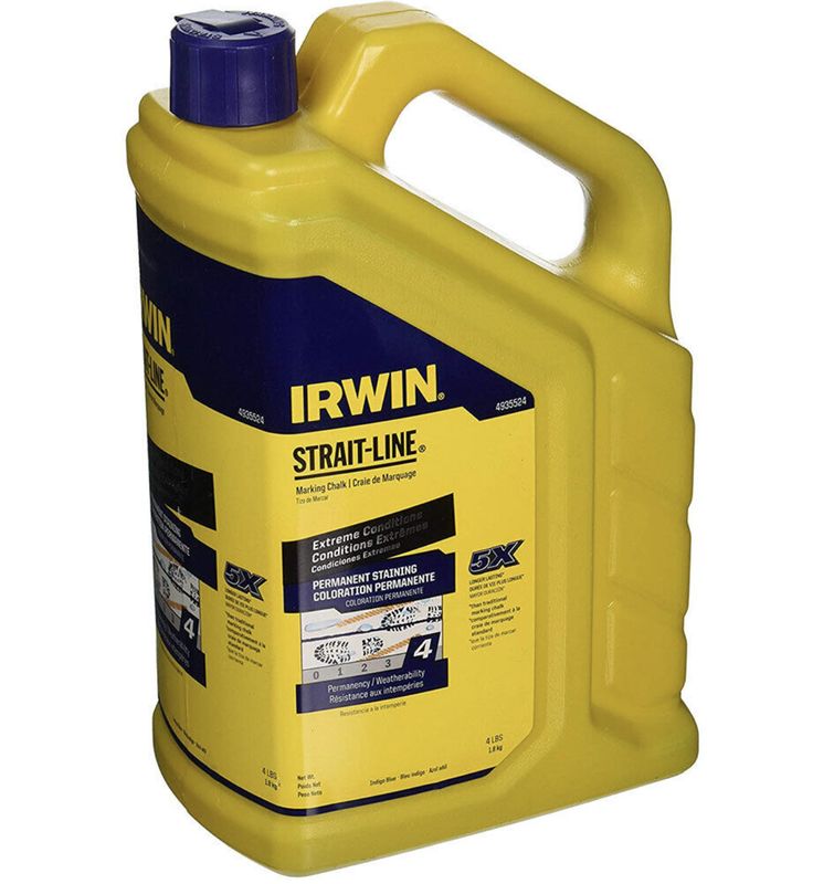 4lb. Irwin Indigo Blue Permanent Chalk