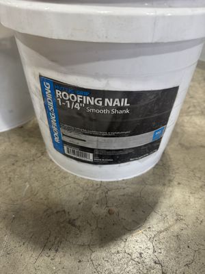1-1/4" Roofing Smooth Nail -BUCKET