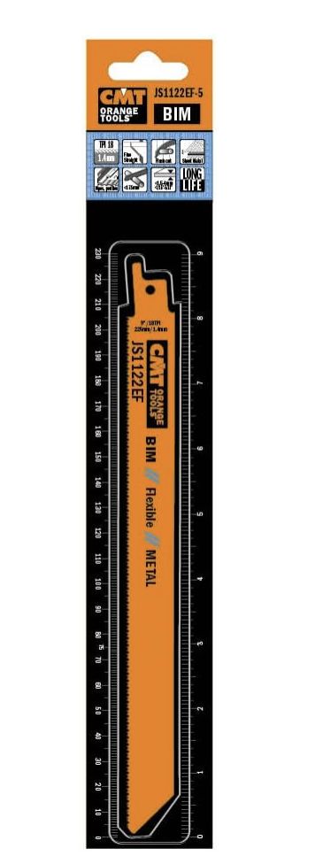 9&quot; CMT Metal Recip Blade - 5/Pack