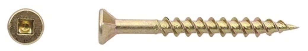 8&quot; x 2-1/2&quot; Muro Flat Head Wood Screw