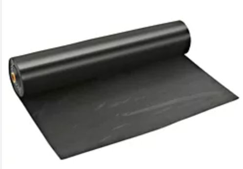 20&#39; x 100&#39; Black Sheeting  - 6MIL