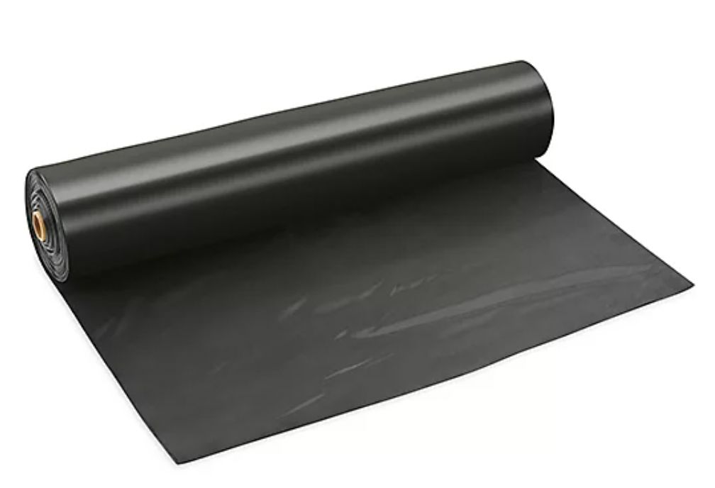 20&#39; x 100&#39; Black Sheeting - 10MIL