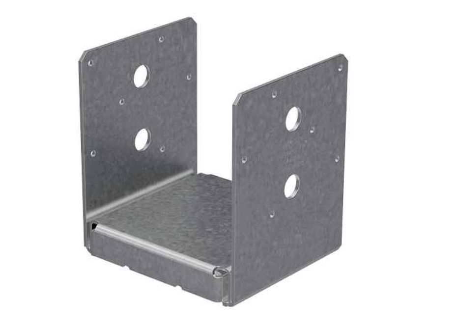ABU88Z - 8 x 8 Adjustable Post Base with ZMAX Finish