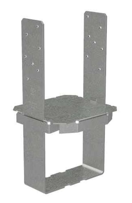 CBSQ88-SDS2 - 8 x 8 Column Base Standoff with Screws