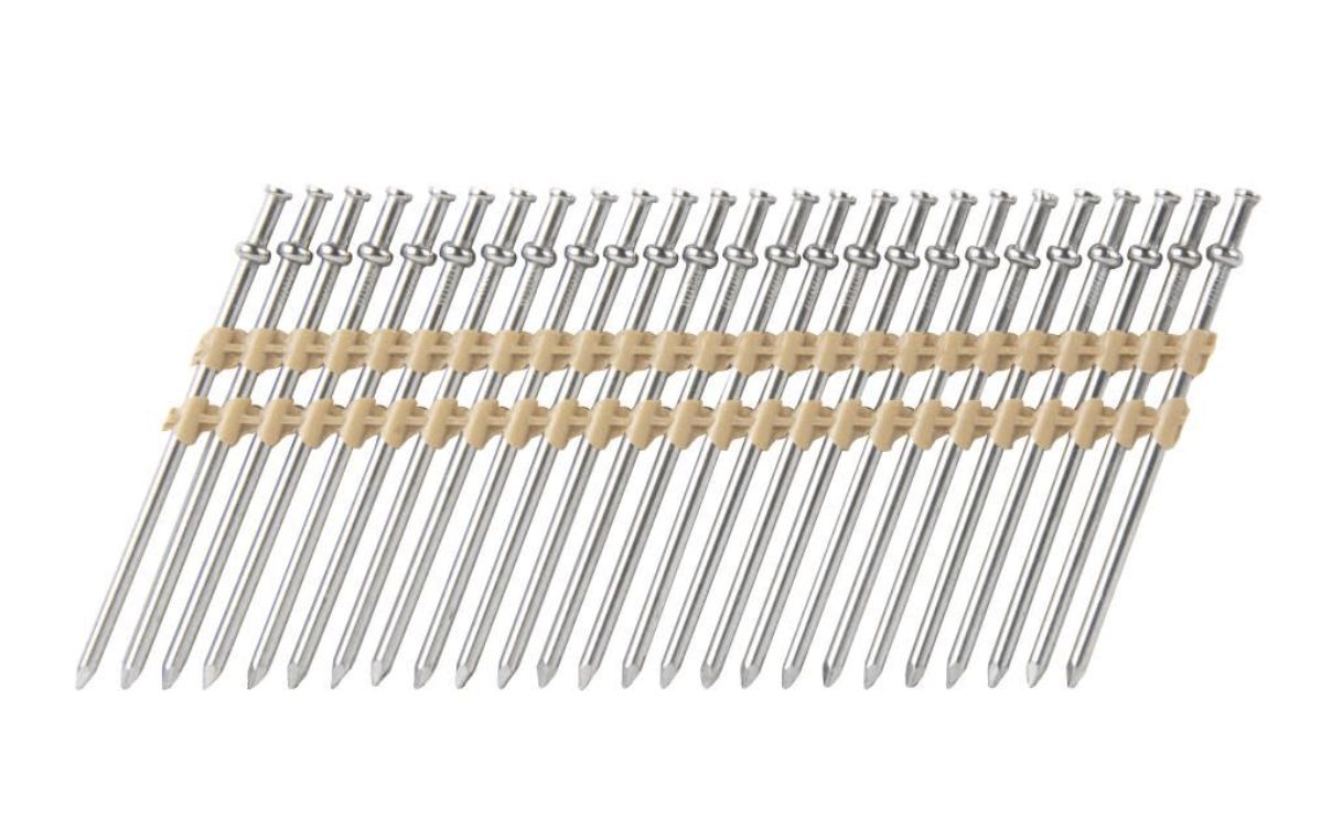 2-1/4&quot; x .131&quot; Smooth Plastic Strip Nails - 6D - 2M