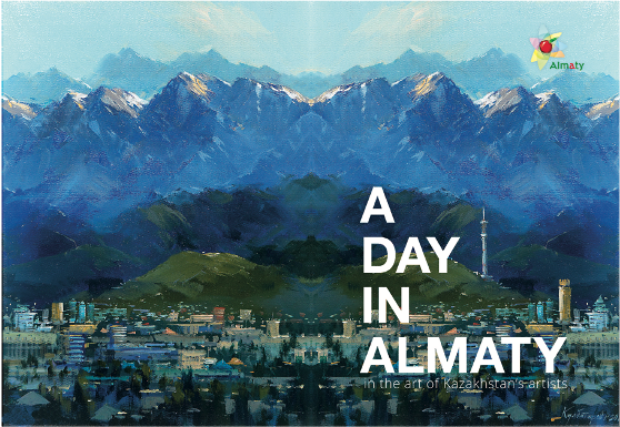 A day in Almaty in the Art of the Kazakhstan&#39;s Artists