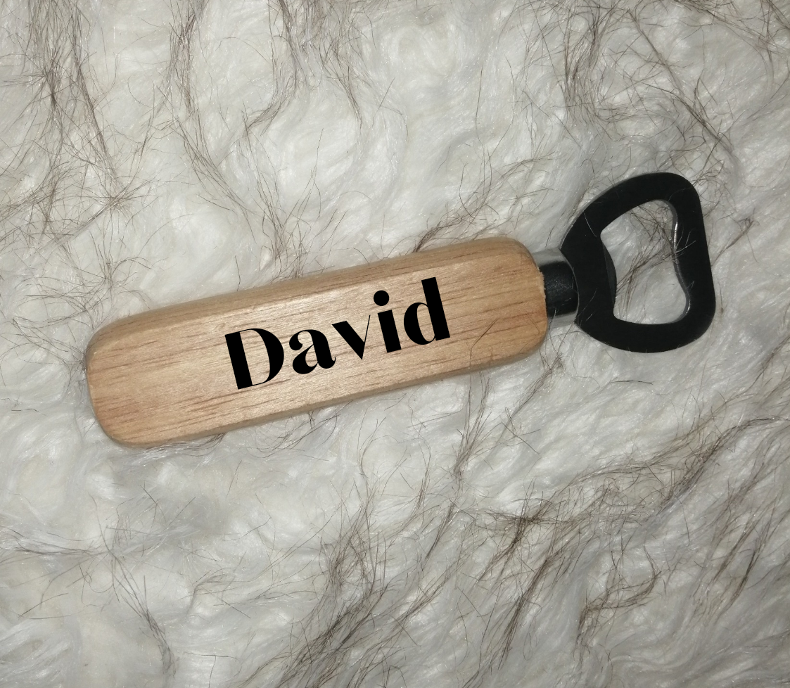 Wooden Bottle Opener