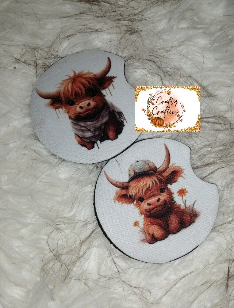 Car Coasters (pair)