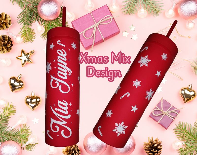 Red Xmas Tumbler