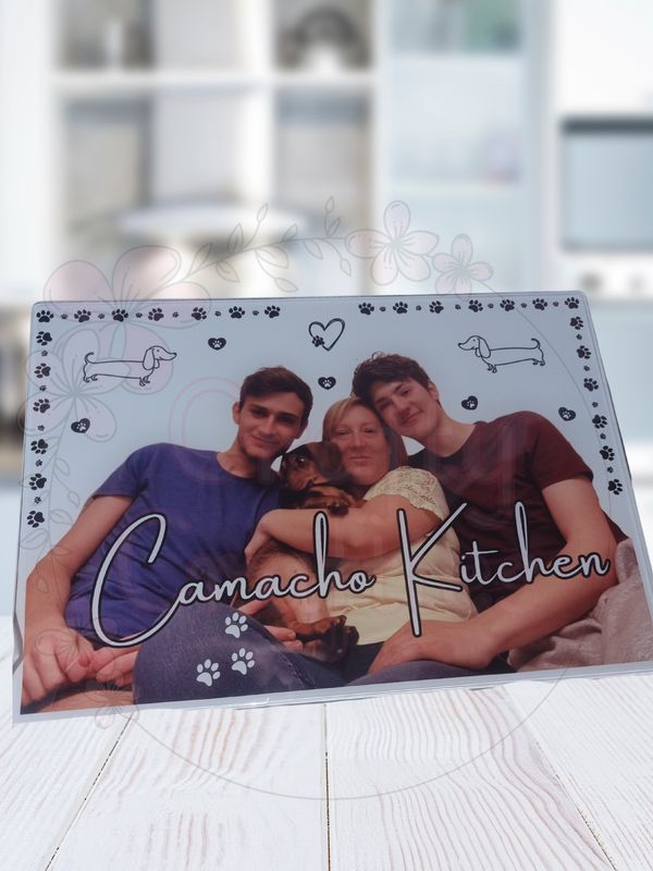 Glass Chopping Borad