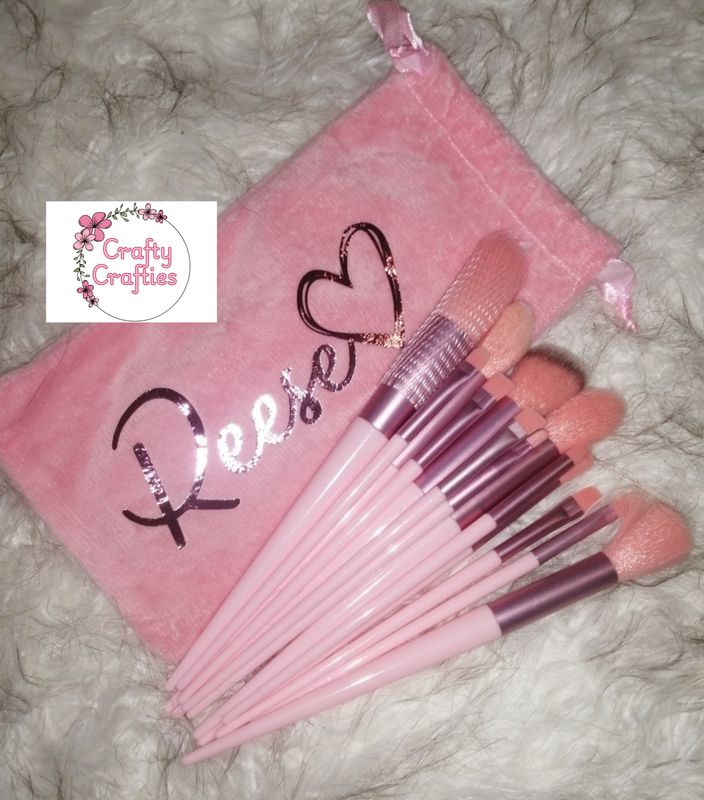 Pink Makeup Brushes
