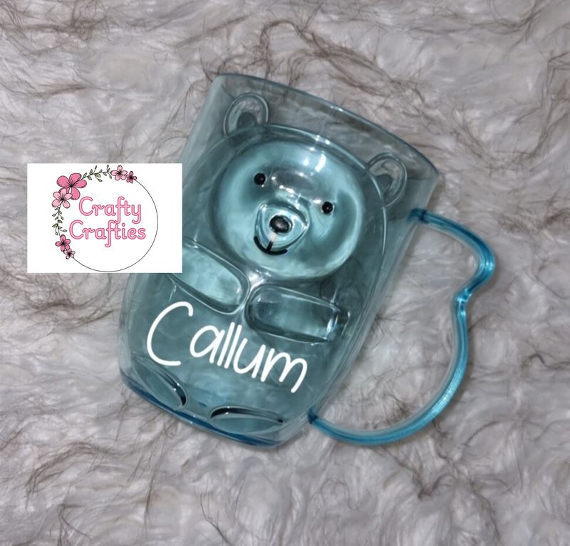 Personalised Bear Milk Cup