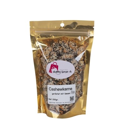Cashew Nuts- geröstet mit Sesam Mix