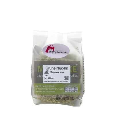 Green Noodles- Japanese Style