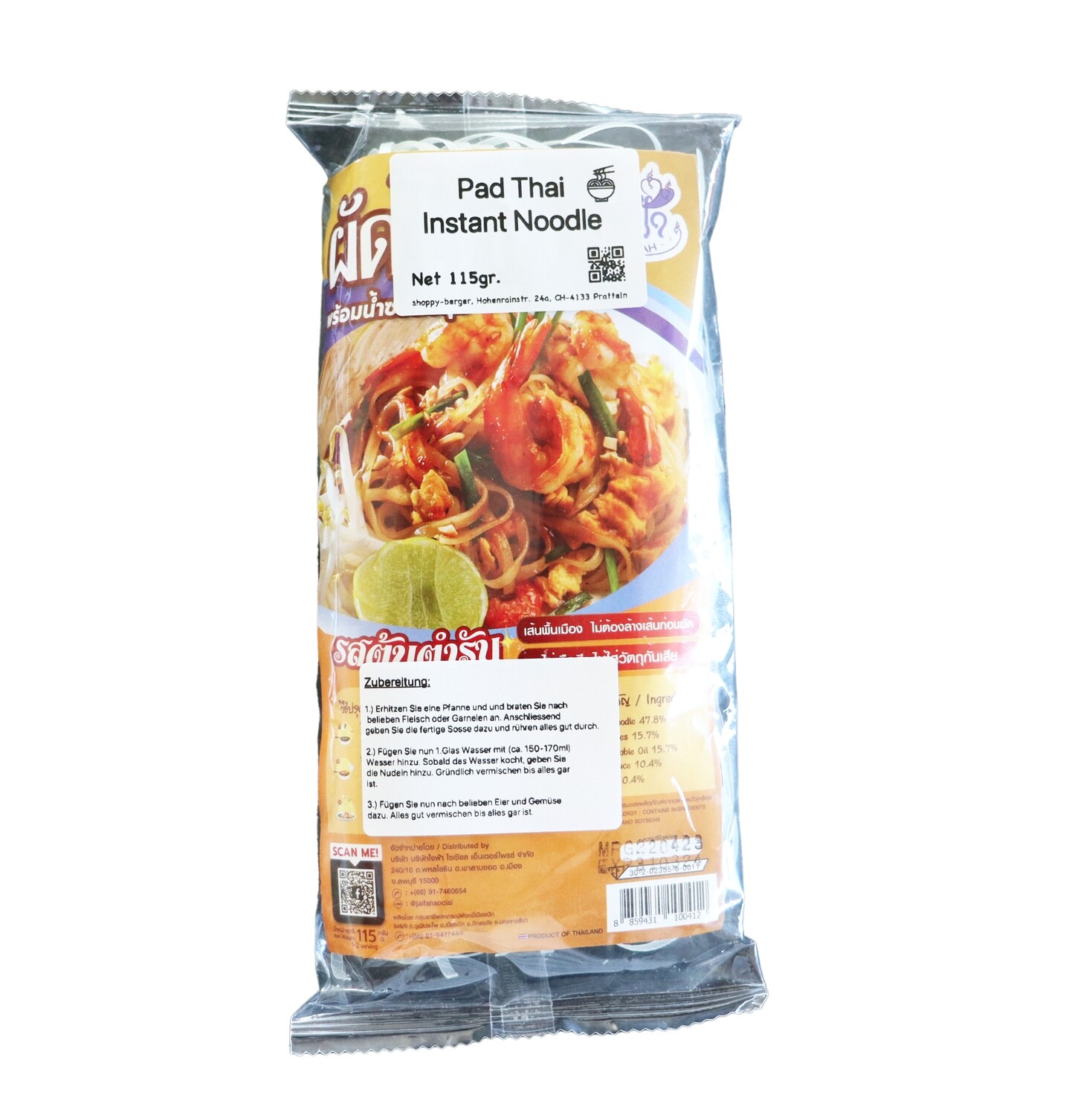 Pad Thai Instant Noodles