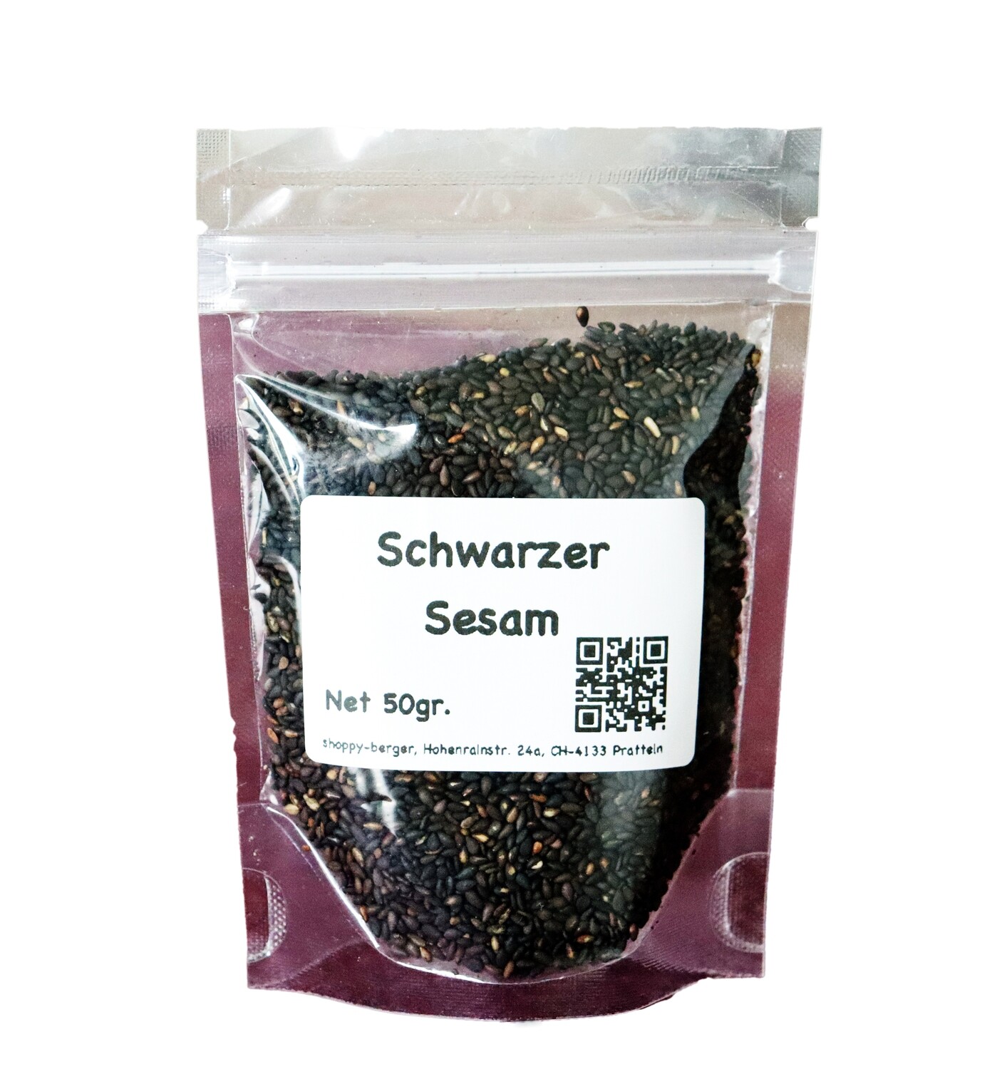 Roasted black sesame