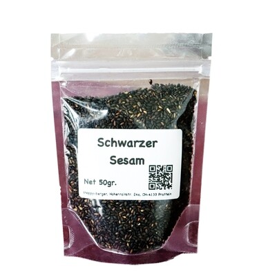 Roasted black sesame