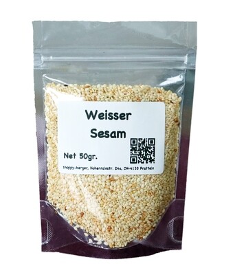 Roasted white sesame