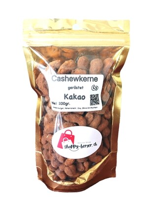 Cashew Nuts- roasted with Cocoa powder