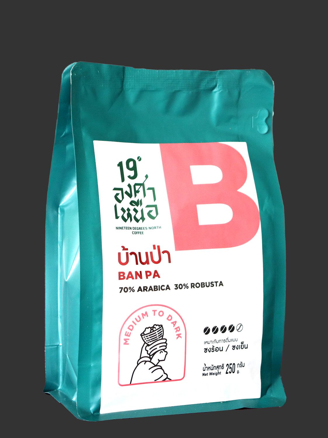Ban Pa Thai Coffee -Arabica Robusta Roast Coffee