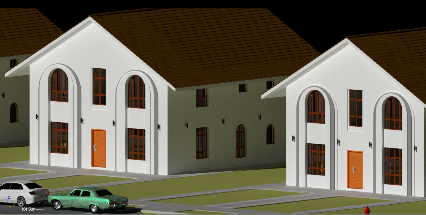 3d beauty home exterior 6