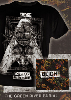 The Green River Burial &#39;blight&#39; Package Deal Shirt &amp; 7inch