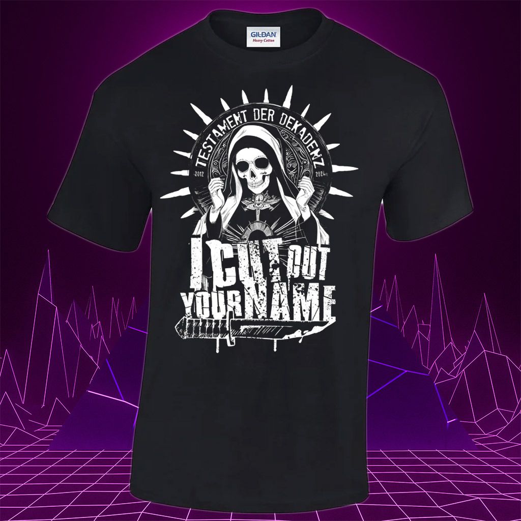 I Cut Out Your Name - 'Testament der Dekadenz' T-Shirt
