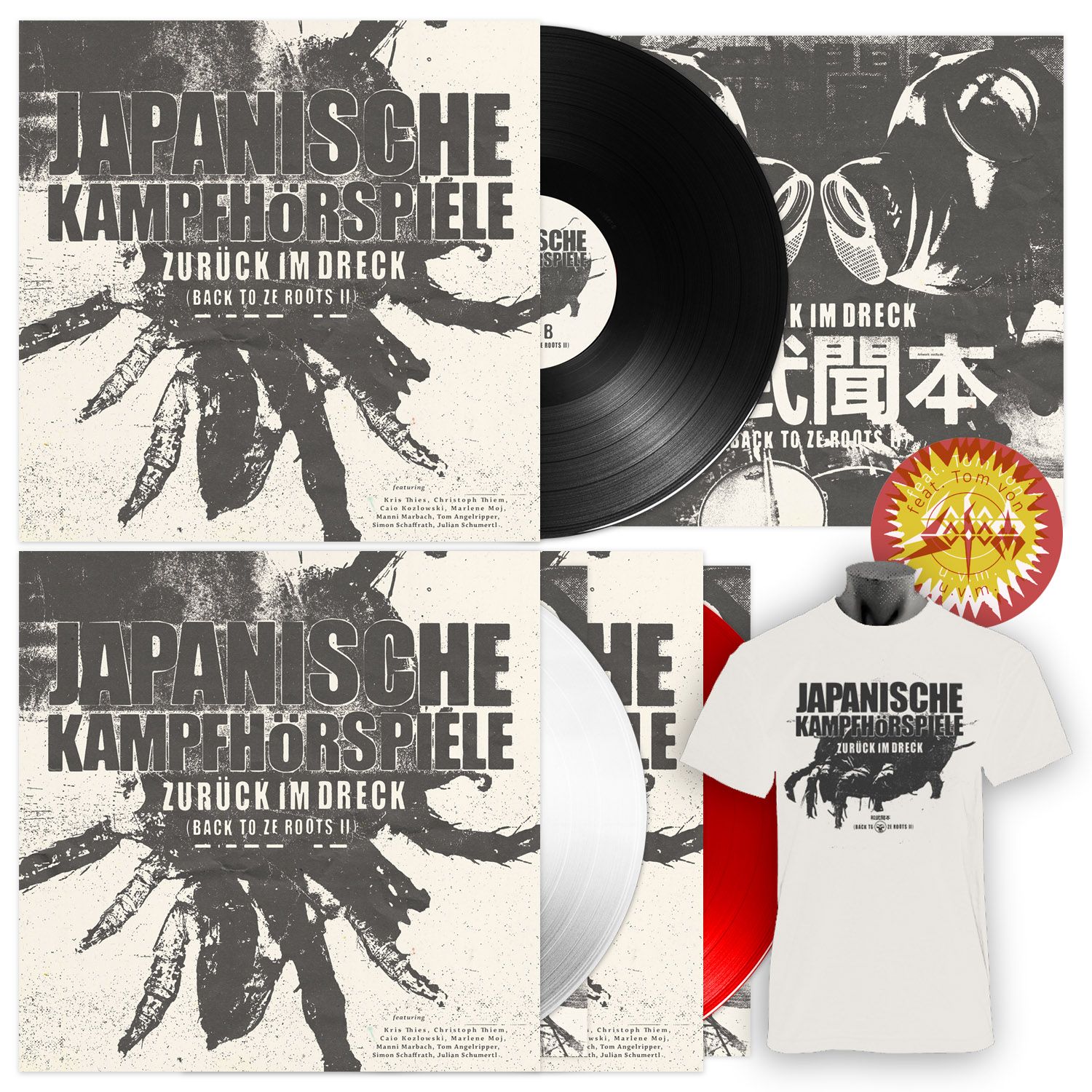 Japanische Kampfhörspiele 'Zurück im Dreck' Package Deal III