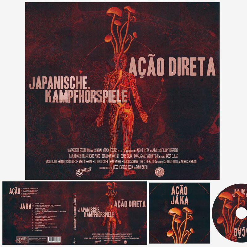 Ação Direta / Japanische Kampfhörspiele - 'Split' DigiCD