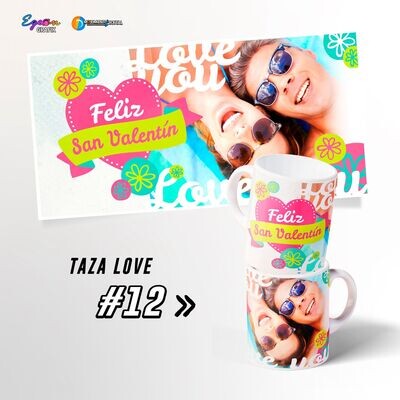 Taza 'LOVE' 12