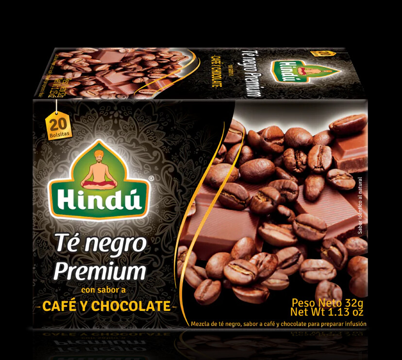 Té Negro Premium Cafe y Chocolate