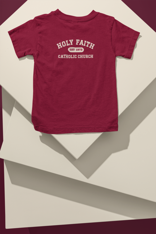 50th Jubilee Anniversary Youth T-Shirt in Garnet