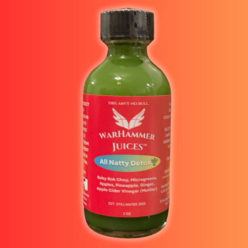 All Natty Detox Juice - 2 oz Vitality Shot