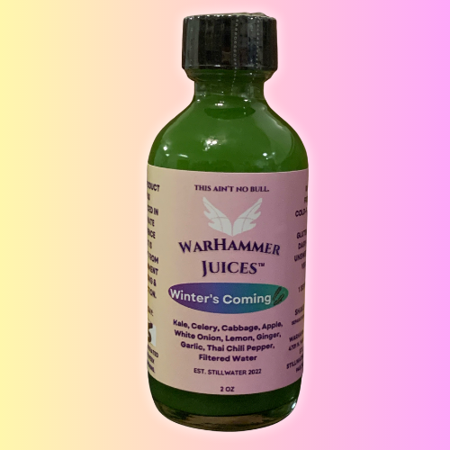 Winter&#39;s Coming Juice - 2 oz Vitality Shot