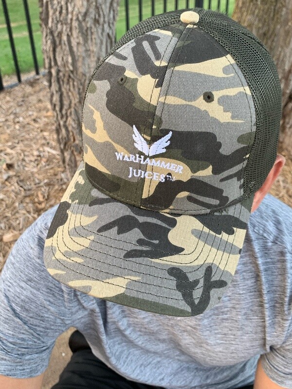 WarHammer Juices Camouflage Trucker Hat