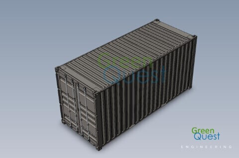 Pallet-Wide (PW) Containers